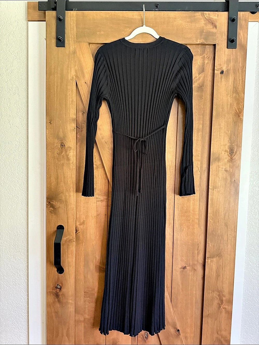 DISSH Reign Black Long Sleeve Maxi Dress